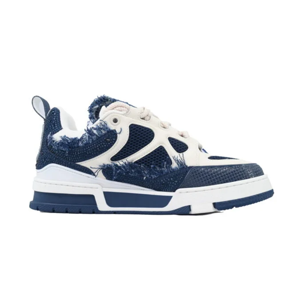 LV Skate Sneaker Marine White