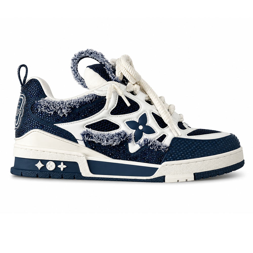 LV Skate Sneaker Marine White