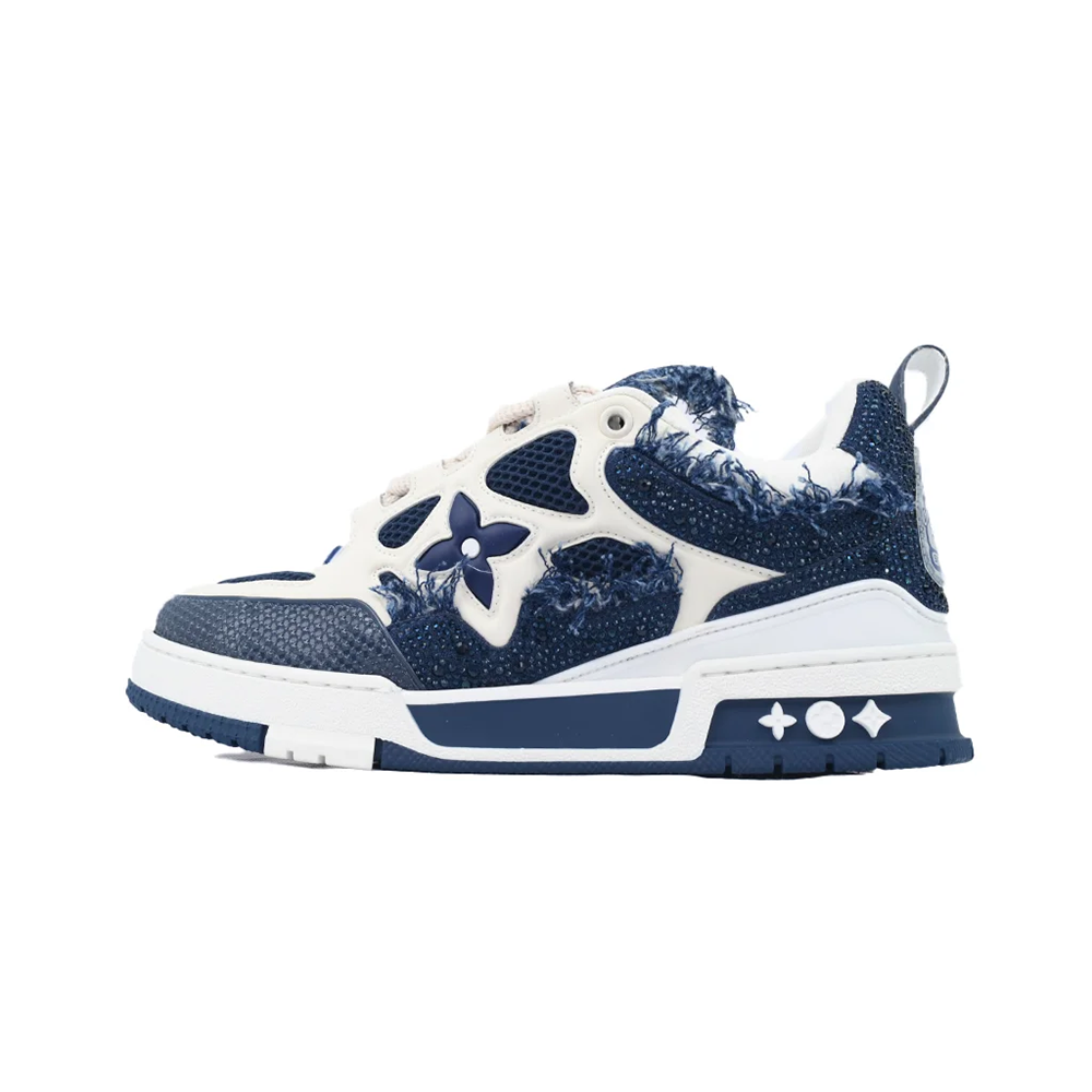 LV Skate Sneaker Marine White